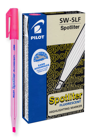 Pilot Spotliter Fluorescent Highlighters, Chisel Tip (Pink) Dozen Box DVD Movie 